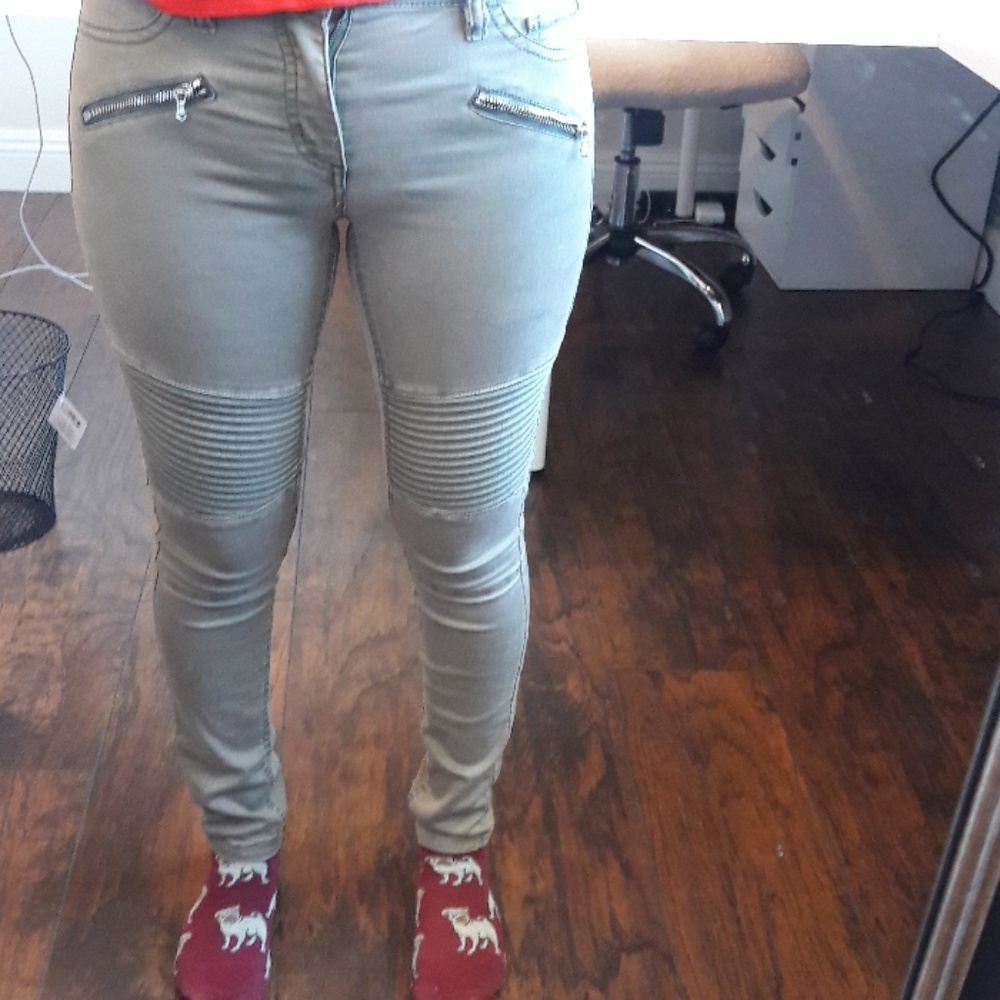 Olive pants